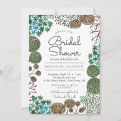 Invitation Arbres Forêt Bois | Réception de Mariage | Invitat (Devant)