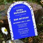 Invitation Arc Bat mitzvah Terrazzo Dessiné À La Main<br><div class="desc">Carte parfaite pour annoncer un bat mitzvah, bar mitzvah ou une autre célébration juive ! Main faite dans le motif de crayon en terrazzo pour vous à l'avant et à l'arrière! ENTIÈREMENT PERSONNALISABLE ! Cliquez sur "Personnaliser" ci-dessus pour modifier le texte. Cliquez sur "modifier à l'aide de l'outil de conception"...</div>