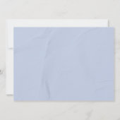 Invitation Arc classique élégant photo nuptiale douche (Dos)