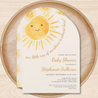 Arc de Baby shower solaire neutre pour le genre Su