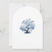 Invitation Arc de graduation Chinoiserie Tree Motif ID1098 (Dos)