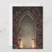 Invitation Arc de la cathédrale de minuit Haunted Rassembleme (Devant)