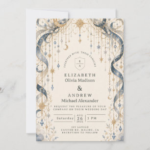 Invitation Arc de mariage céleste enchanteur
