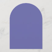 Invitation Arc de première communion Violet moderne Script & (Dos)