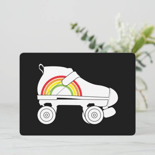 Invitation arc-en-ciel (Debout devant)