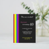 Invitation Arc-en-ciel 40e anniversaire (Debout devant)
