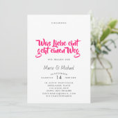 Invitation Arc-en-ciel abstrait clair honnête (Debout devant)