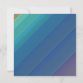 Invitation arc-en-ciel baguée (Devant)