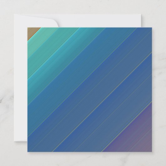 Invitation arc-en-ciel baguée (Devant)