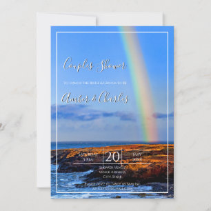 Invitation Arc-en-ciel, Espoir & Bonheur, Mariage Couples Dou