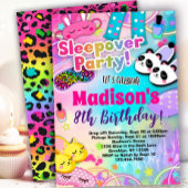 Invitation Arc-en-ciel fête d'anniversaire