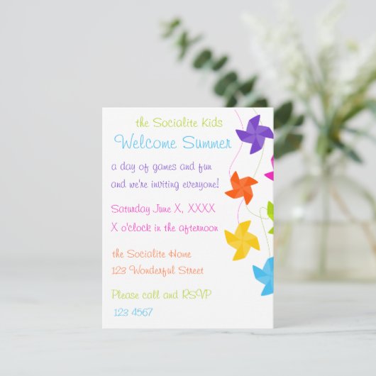 Invitation Arc-En-Ciel Se Retire ! (Debout devant)