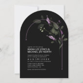 Invitation Arc Floral doux Mariage Lilac Arch ID998 (Devant)