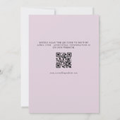 Invitation Arc floral | Mariage d'arborescence (Dos)