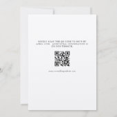 Invitation Arc floral | Mariage d'arborescence (Dos)
