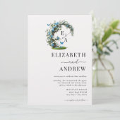 Invitation Arc floral | Mariage d'arborescence (Debout devant)