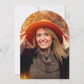 Invitation Arc minimaliste adulte 50e anniversaire (Dos)