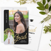 Invitation Arc moderne 2 Photo Grad Party
