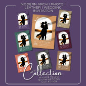 Invitation Arc moderne I Photo I Sea Green I Mariage