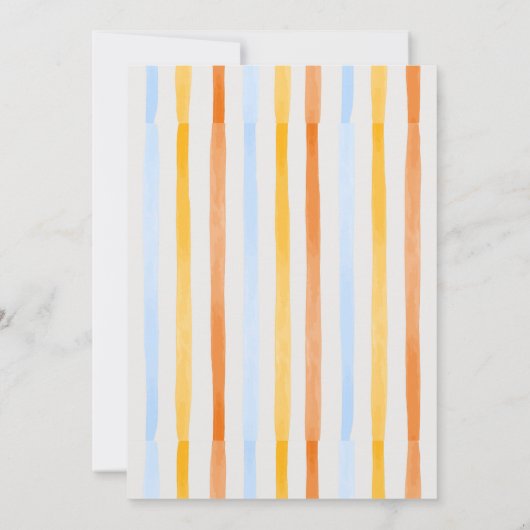 Invitation Arc moderne Toute la nuit Long Spritz été Annivers (Dos)