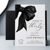 Invitation Arc noir 30e anniversaire