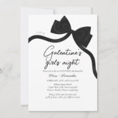 Invitation Arc noir de la petite Saint-Valentin (Devant)