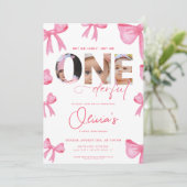 Invitation arc rose n'est-elle pas magnifique 1er anniversair (Debout devant)