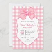 Invitation arc rose pastel (Devant)