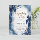 Invitation Arc Royal Bleu 30e Anniversaire (Debout devant)