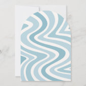 Invitation Arc Voici L'Invitation Du Fils Baby shower (Dos)