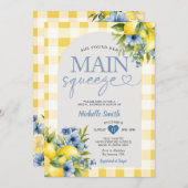 Invitation Arch Boho Elle A Trouvé Son Citron Fête des mariée (Devant / Derrière)