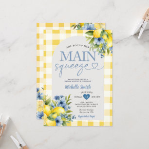 Invitation Arch Boho Elle A Trouvé Son Citron Fête des mariée