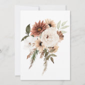 Invitation Arch Boho Floral Genre Revevela Party (Dos)