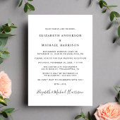 Invitation Arch de Photo de la fête pour toujours Mariage