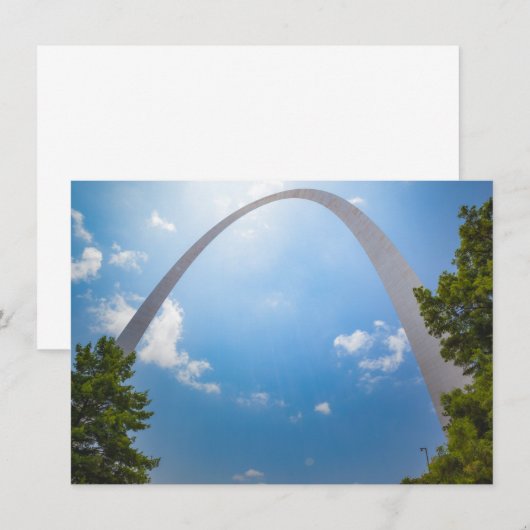 Invitation Arch de Saint-Louis (Devant / Derrière)