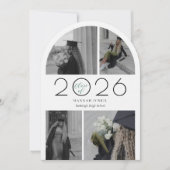 Invitation Arch Photo Collage Graduation (Devant)