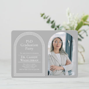 Invitation Arch Photo Doctorat