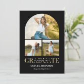 Invitation Arch Photo Graduation Party (Debout devant)