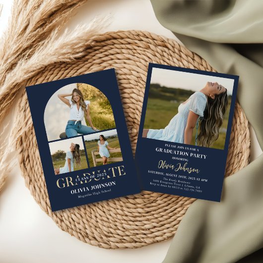 Invitation Arch Photo Graduation Party