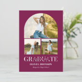 Invitation Arch Photo Graduation Party (Debout devant)