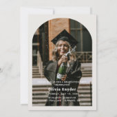 Invitation Arch Photo Graduation Party (Dos)