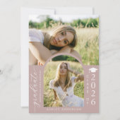 Invitation Arch Photo Graduation Party Invite Announcement (Devant)