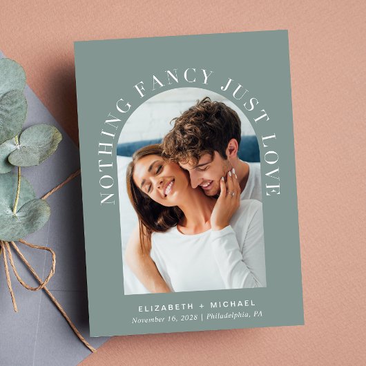 Invitation Arch Photo Rien De Fancy Just Love Sage Mariage