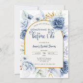 Invitation Arch Something Blue Before I Do Bridal Shower (Devant)