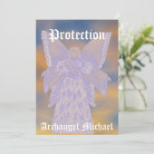 Invitation Archange de protection Michael-Personnaliser (Debout devant)