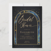 Invitation Arche Céleste Eaux Zodiaque Céleste Enterrement de (Devant)
