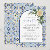 Invitation Arche Citron Citrus Lemon Amalfi Positano Enterrem (Devant / Derrière)