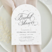 Invitation Arche de Fête des mariées Elegant Pearls