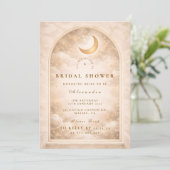 Invitation Arche de Lune Dorée Céleste Shower Nuptial (Debout devant)