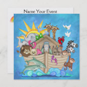 Invitation Arche de Noé - SRF (Devant / Derrière)